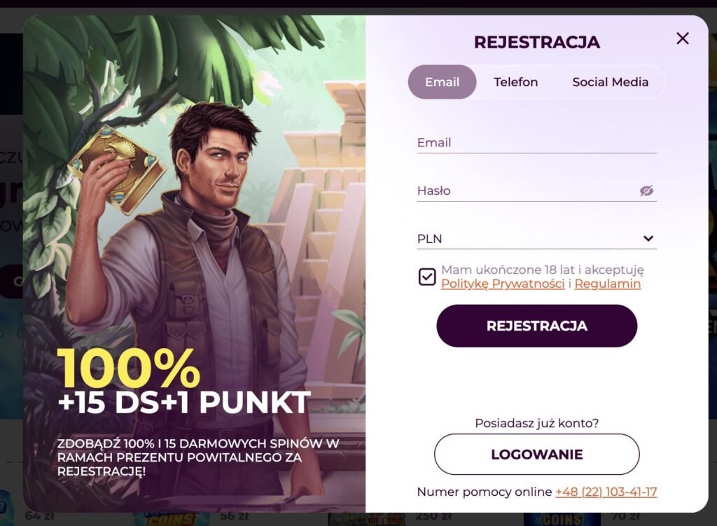 allright casino bonus bez depozytu